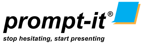 Prompt-it Teleprompters Logo