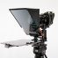 Prompt-it FLEX Teleprompter autocue with rig, iPad Pro and camera setup.