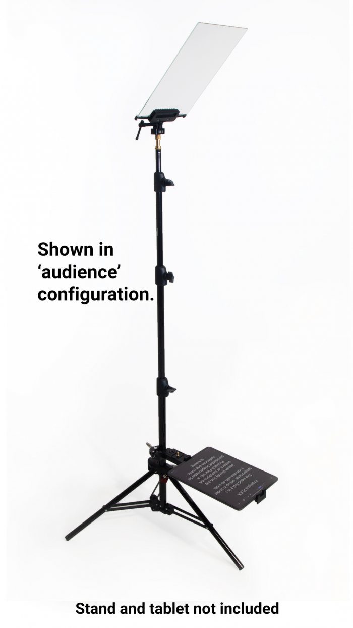 Flex Teleprompter in Audience configuration