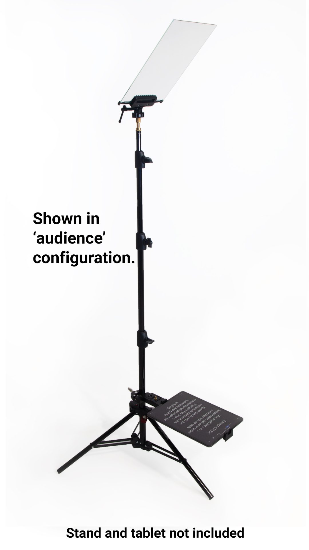 Flex Teleprompter in Audience configuration