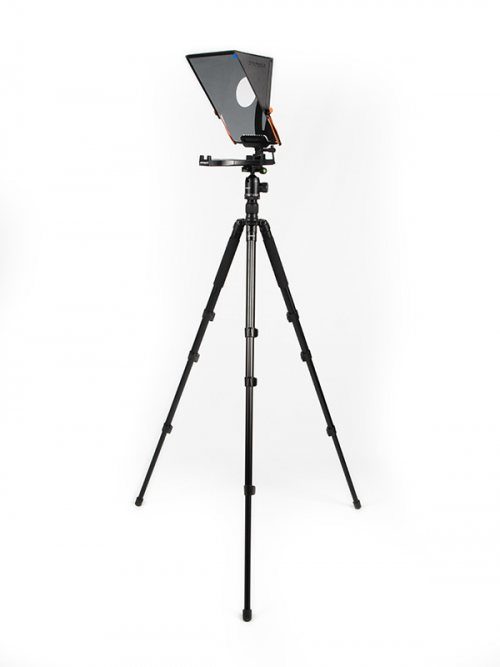 FLEX teleprompter with Prompt-it Stand DUO