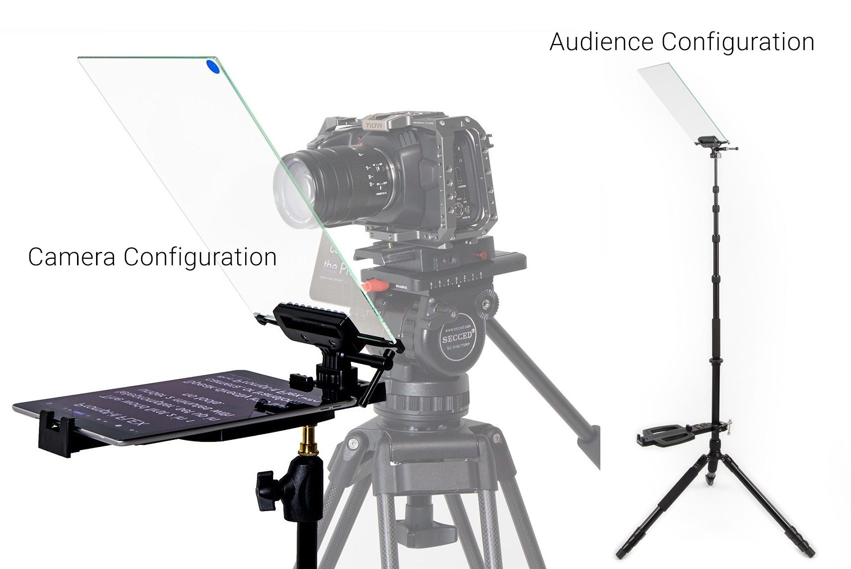 iPad and Tablet Teleprompter Flex 2-in-1 iPad and Tablet Teleprompter Flex 2-in-1