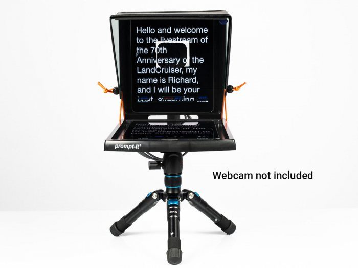 Teleprompter table top rig kit